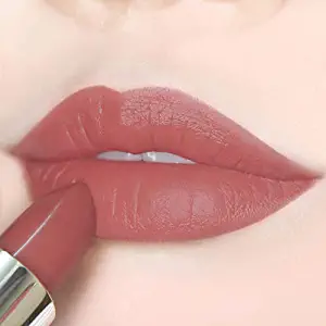 Vegan Matte Lipstick with Satin Finish 0.12 oz Tube for Lasting Color