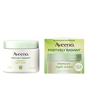 Aveeno Radiant Night Cream with Soy Complex & Vitamin B3