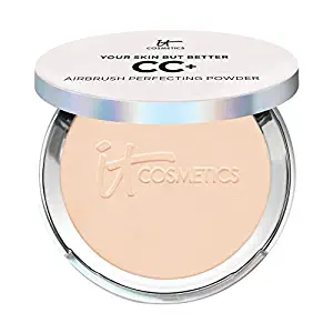 IT Cosmetics CC+ Powder Foundation ? Full Coverage, Hydrating, Talc-Free