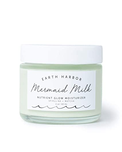 Earth Harbor Mermaid Milk Moisturizer with Matcha & Spirulina