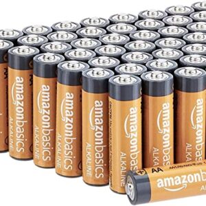 Amazon Basics 48 Count AA Alkaline Batteries for Reliable Long-Lasting Power