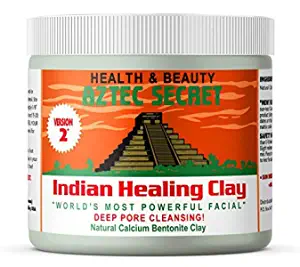 Aztec Secret Indian Healing Clay 1 lb Deep Pore Cleansing Face Mask for All Skin Types