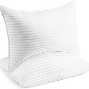 Beckham Hotel Collection Queen Size Firm Sleeping Pillows for Comfortable Sleep