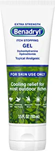 Benadryl Extra Strength 1% Hydrocortisone Anti-Itch Relief Gel 1 oz