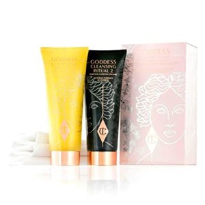 Charlotte Tilbury Goddess Cleansing Ritual 2-Step Duo 100ml Set for Radiant Skin