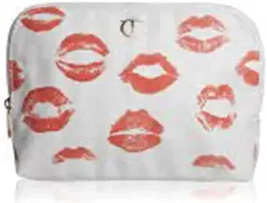 Charlotte Tilbury Hot Lips Cosmetic Bag Stylish Design Ample Storage Capacity