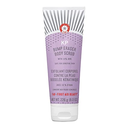 KP Bump Eraser Body Scrub 10% AHA for Smoother Skin 8 oz