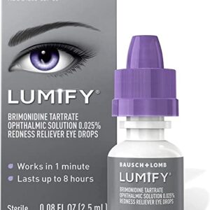 LUMIFY Redness Reliever Eye Drops 0.08 oz (2.5 mL)