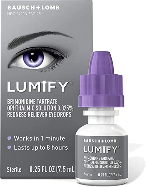 LUMIFY Redness Reliever Eye Drops 0.25oz (7.5mL)
