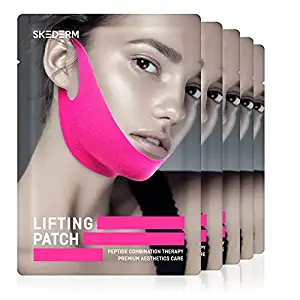 SKEDERM V-Shaped Peptide Lifting Mask for Double Chin
