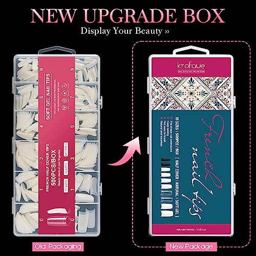 1-Inch Acrylic Nail Extensions - Image 2