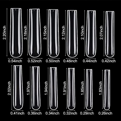 1-Inch Acrylic Nails: Short and Stylish - Image 6