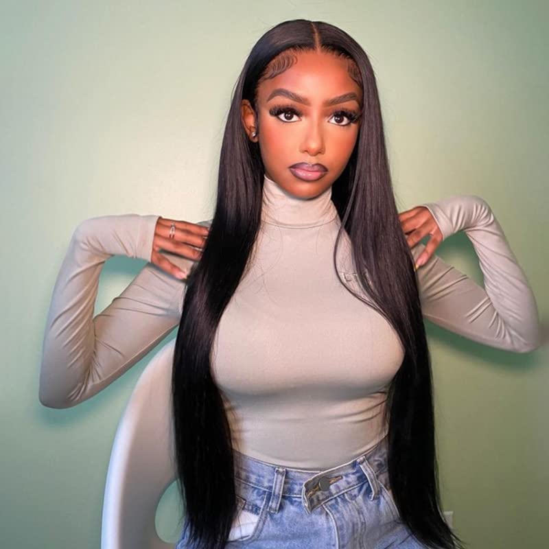 100% Hand-Tied Human Hair Wig - Image 8