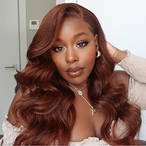 100% Hand-Tied Human Hair Wig Natural Look Comfortable Fit Medium