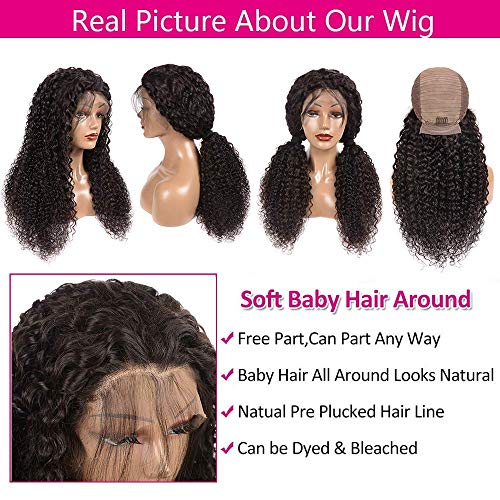 100% Human Hair 360 Lace Frontal Wig - Image 6