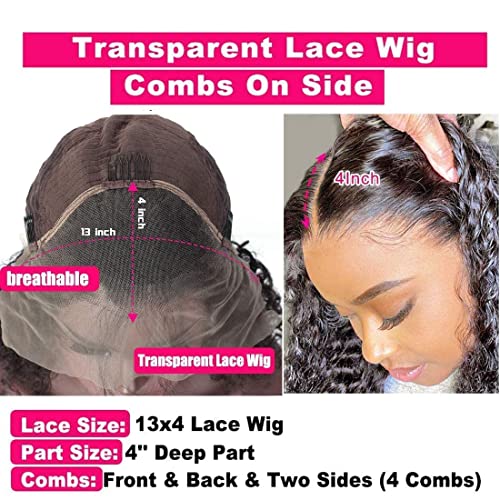 100% Human Hair 360 Lace Frontal Wig - Image 5