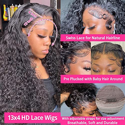 100% Human Hair 360 Lace Frontal Wig - Image 3