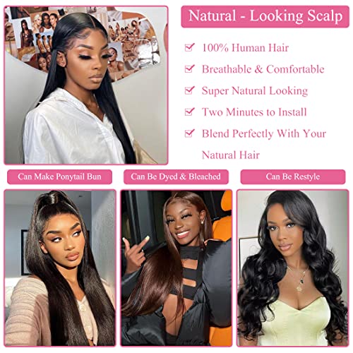 100% Human Hair 360 Lace Wig - Image 6