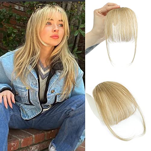 100% Human Hair Clip-In Bangs