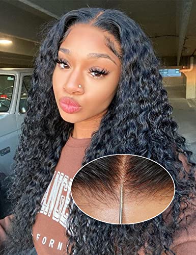 100% Human Hair Glueless Lace Wig for Natural Look