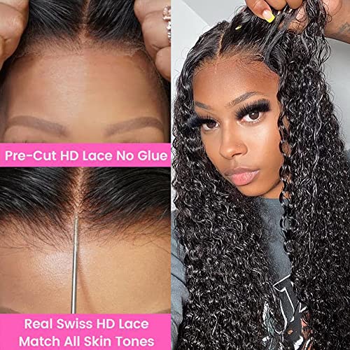 100% Human Hair Glueless Lace Wig for Natural Look - Image 3