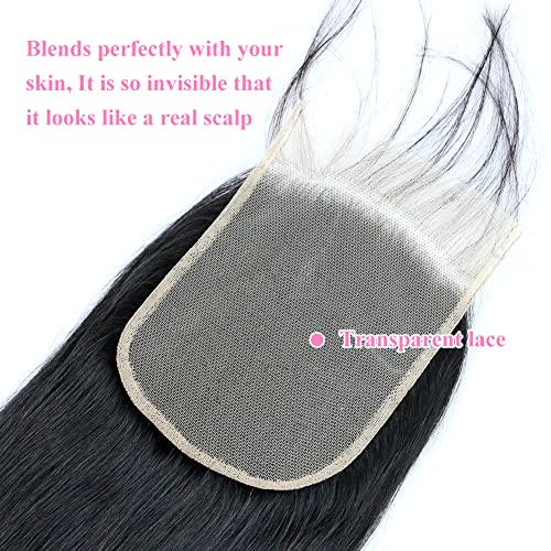 100% Human Hair Lace Closure - Image 2