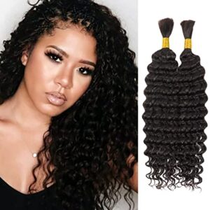24 Inch 100% Human Hair Micro Braids for Natural Look