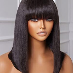 100% Human Hair Short Wig for Women