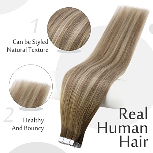 100% Human Hair Tape-In Extensions - Image 2