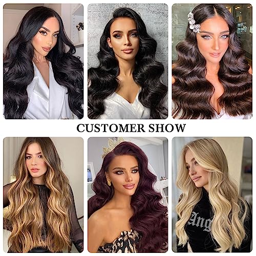 100% Human Hair Weft Extensions, Seamless Blend, 22 Inch Length - Image 6