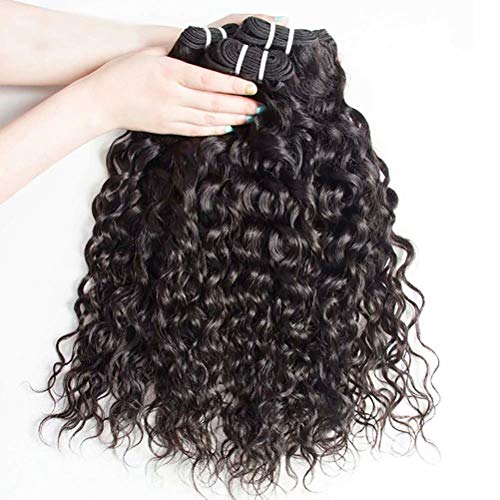 100% Human Hair Wet & Wavy Weave 14 Inch for Natural Style - Image 5