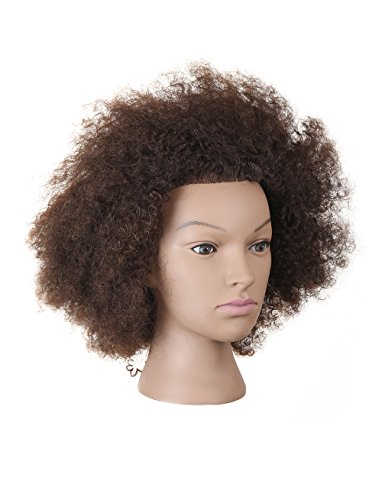 100% Natural Human Hair Mannequin Head for Styling and Display Use - Image 6