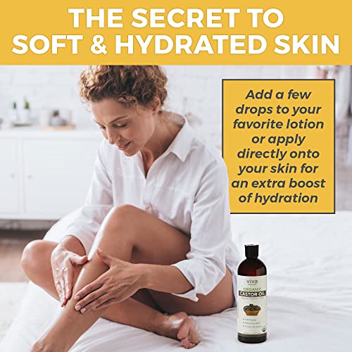 8 oz 100% Pure Castor Oil Hair Mask for Deep Nourishment and Hydration - Image 4