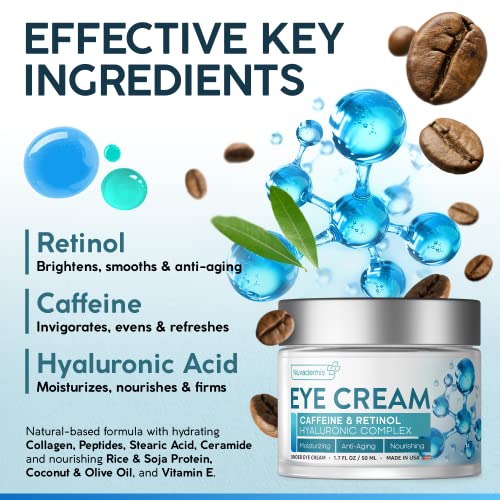 100% Pure Coffee Eye Cream for Brightening and Hydration - Image 2