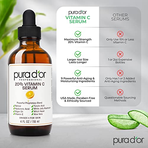 Pure Natural Eye Cream for Dark Circles and Puffiness, 0.5 oz - Image 7
