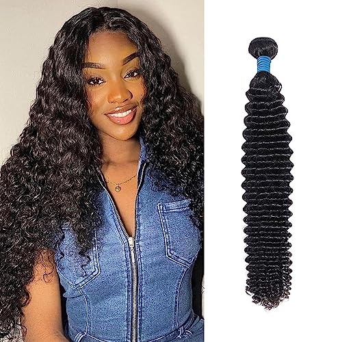 100% Virgin Human Hair Bundles Soft Thick Tangle-Free for Styling
