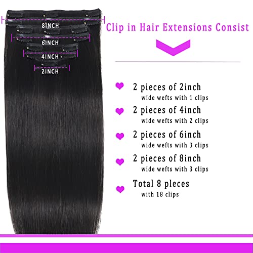 100% Virgin Human Hair Extensions - Image 3