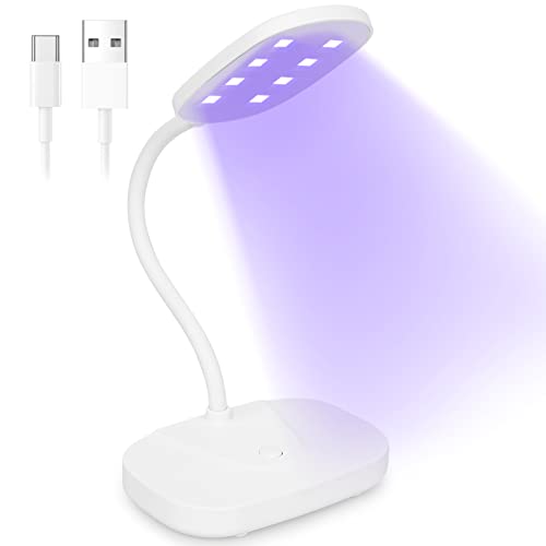 12W White LED Nail Gel Curing Lamp Fast Drying