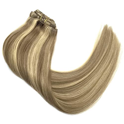 14? Human Hair Clip-In Extensions - Image 6