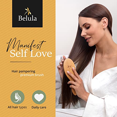 Natural Boar Bristle Hair Brush ? 100% Eco-Friendly - Image 2