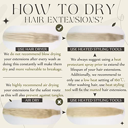 100% Remy Human Hair Tape-In Extensions - Image 7