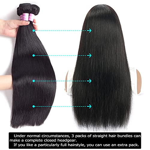 16-Inch Human Hair Extensions - Image 2