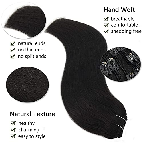 18? Clip-In Human Hair Extensions - Image 6