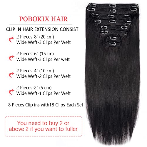 28-Inch Human Hair Extensions - Image 2
