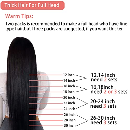 28-Inch Human Hair Extensions - Image 3