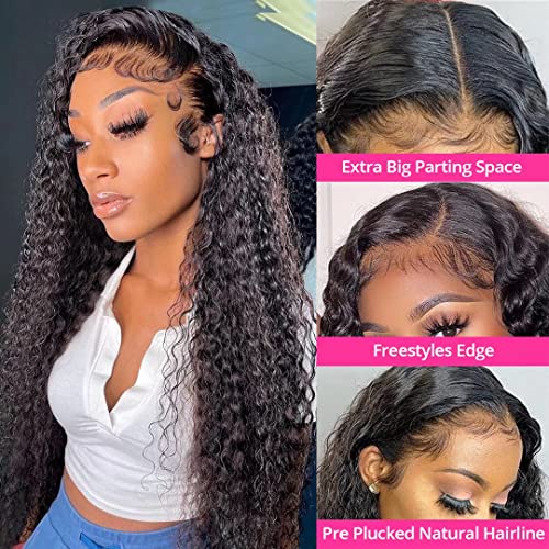 40? Human Hair Lace Front Wig - Image 4