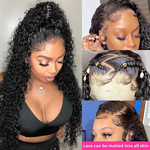 40? Human Hair Lace Front Wig - Image 5