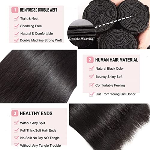 20-Inch Human Hair Extensions - Image 3