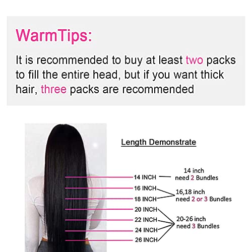 10-Inch Human Hair Extensions - Image 2
