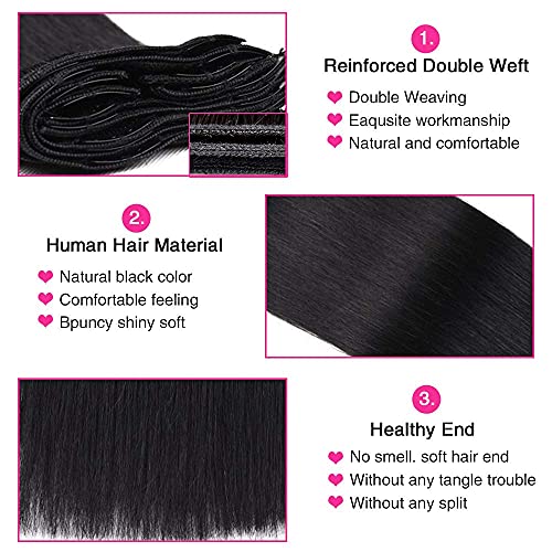 10-Inch Human Hair Extensions - Image 3